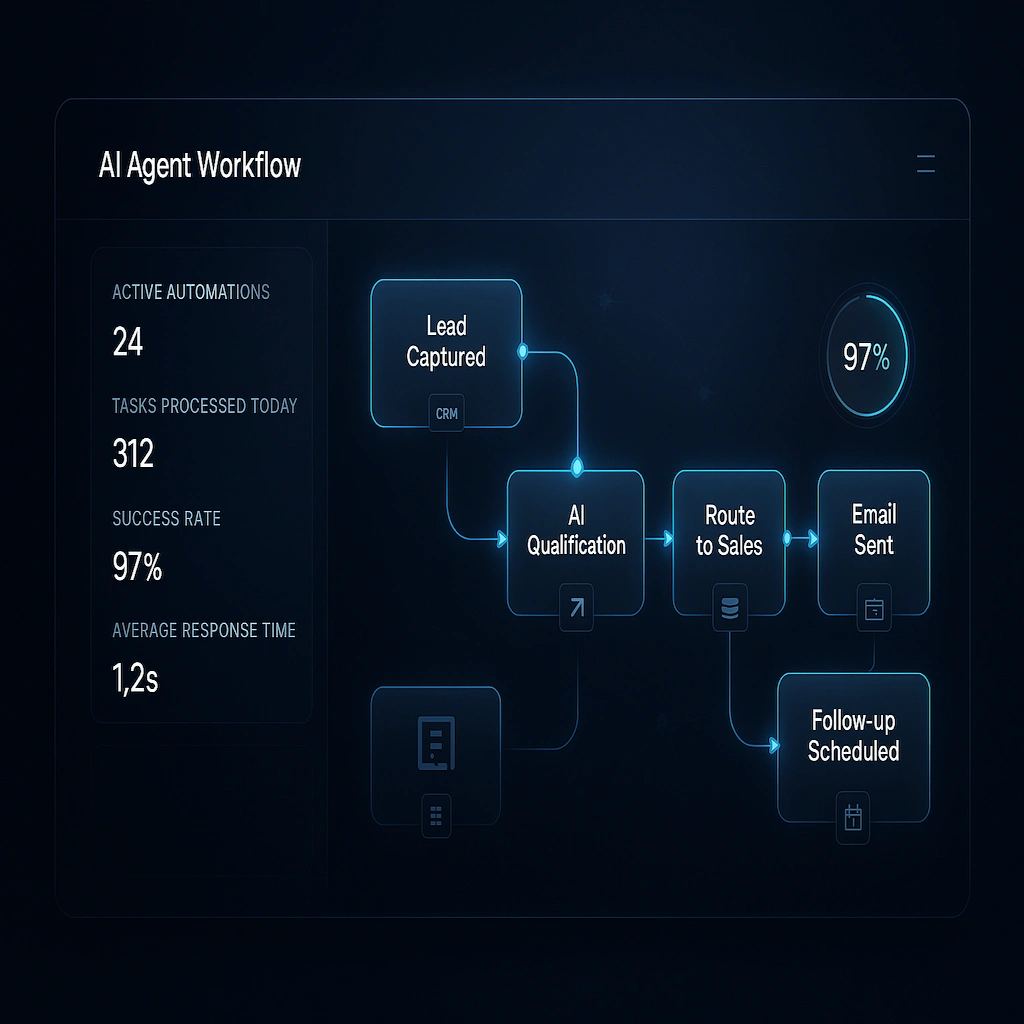 GlobSynk AI Agent Workflow Automation